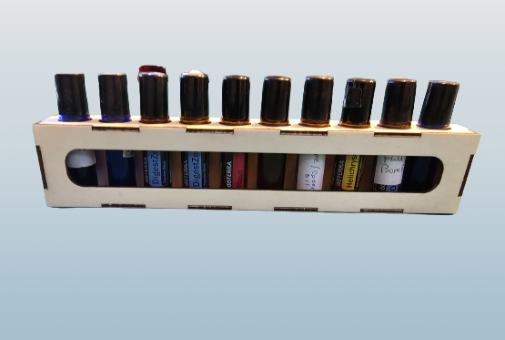 10ml Roller Bottle Essential Oils Storage - Small - 10 Bottles