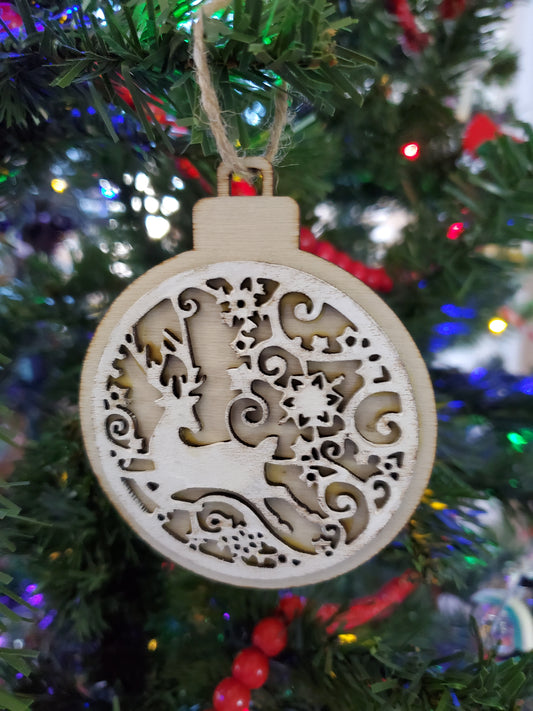 Christmas Ornaments - 2 layers